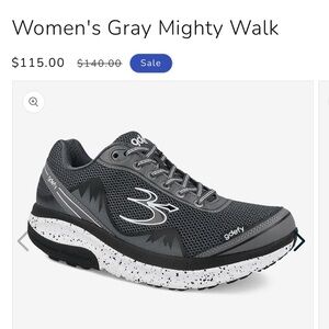 g-defy Women's Gray Mighty Walk Sneakers Size 8
